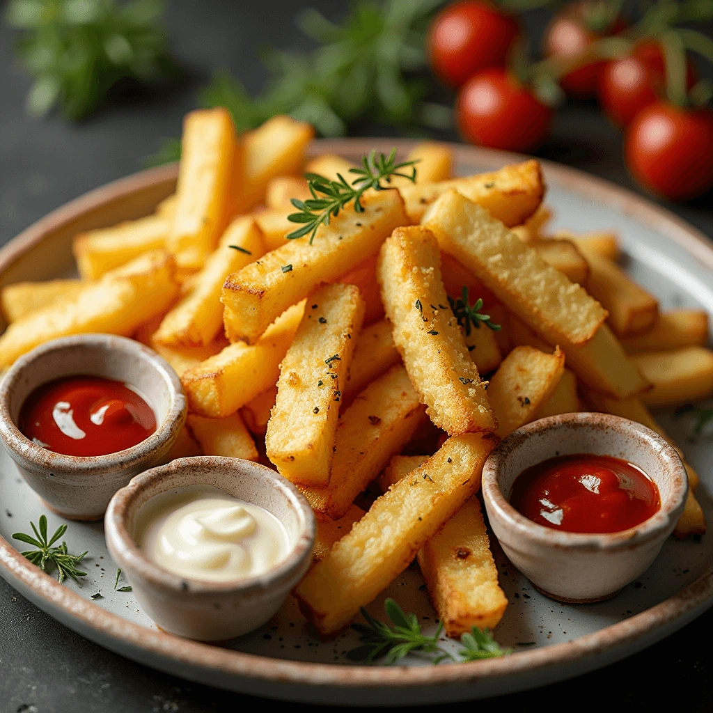 Frites 3 Sauces
