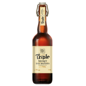 Bouteille de bière Triple Alsace, bière artisanale blonde d’Alsace
